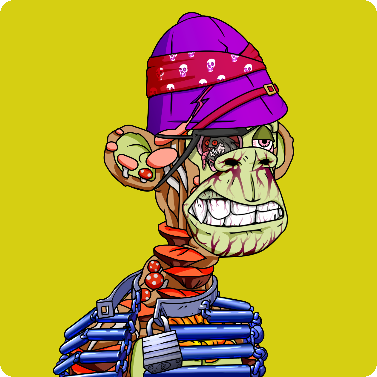 Yuga Labs - Mutant Ape Yacht Club - NFT # 11106