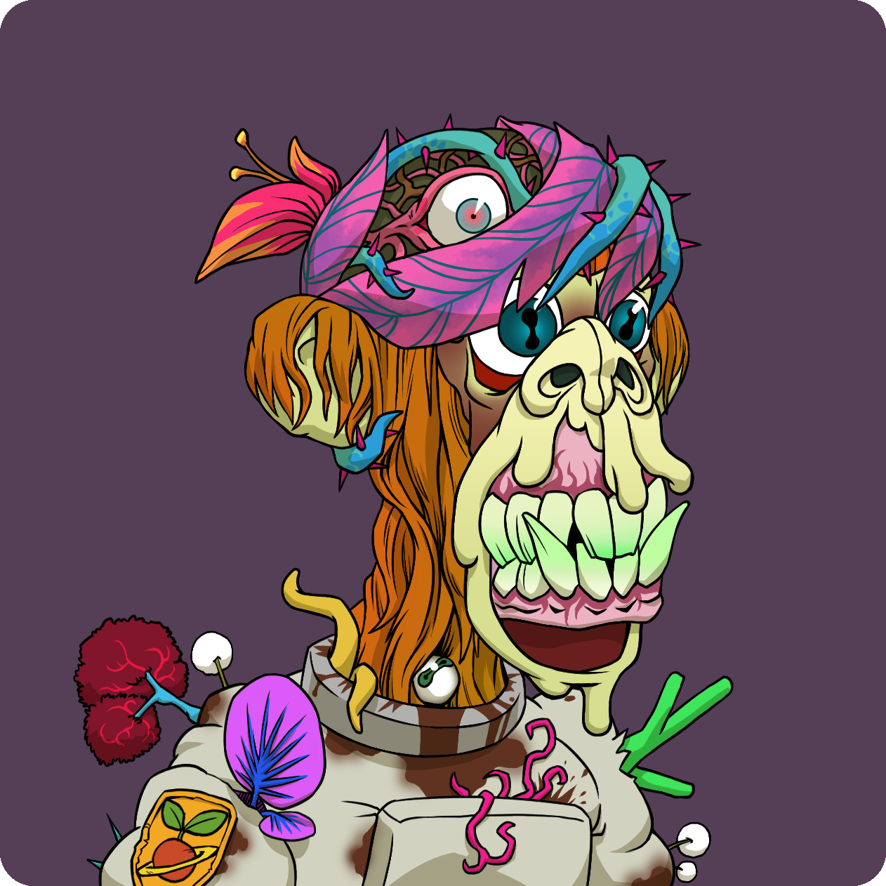 Yuga Labs - Mutant Ape Yacht Club - NFT # 21121