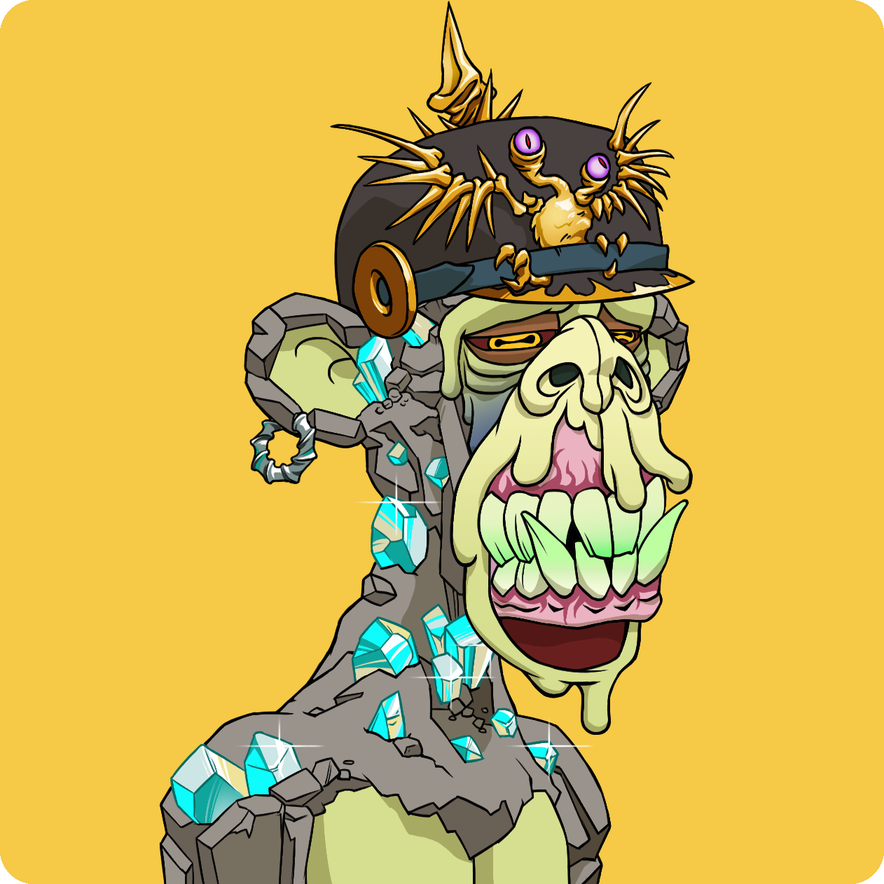 Yuga Labs - Mutant Ape Yacht Club - NFT # 3101