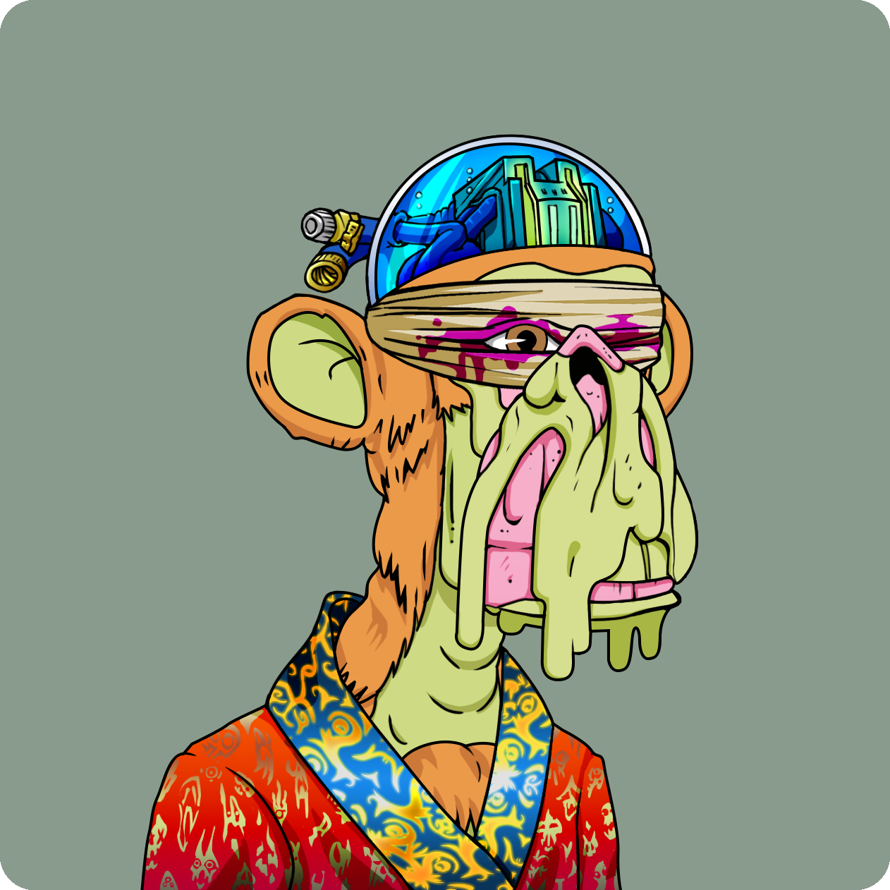 Yuga Labs - Mutant Ape Yacht Club - NFT # 18552