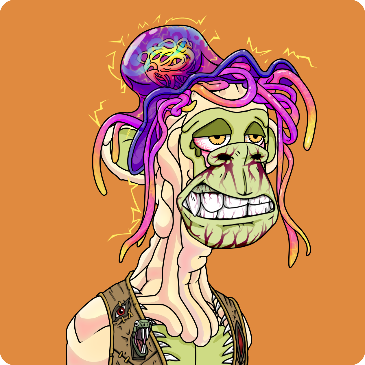 Yuga Labs - Mutant Ape Yacht Club - NFT # 6676