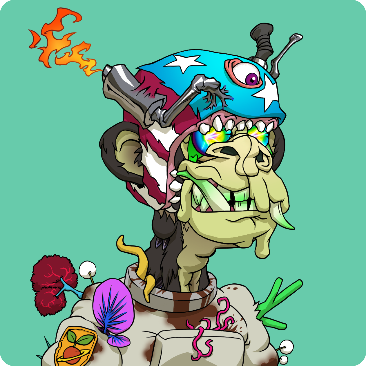 Yuga Labs - Mutant Ape Yacht Club - NFT # 4380