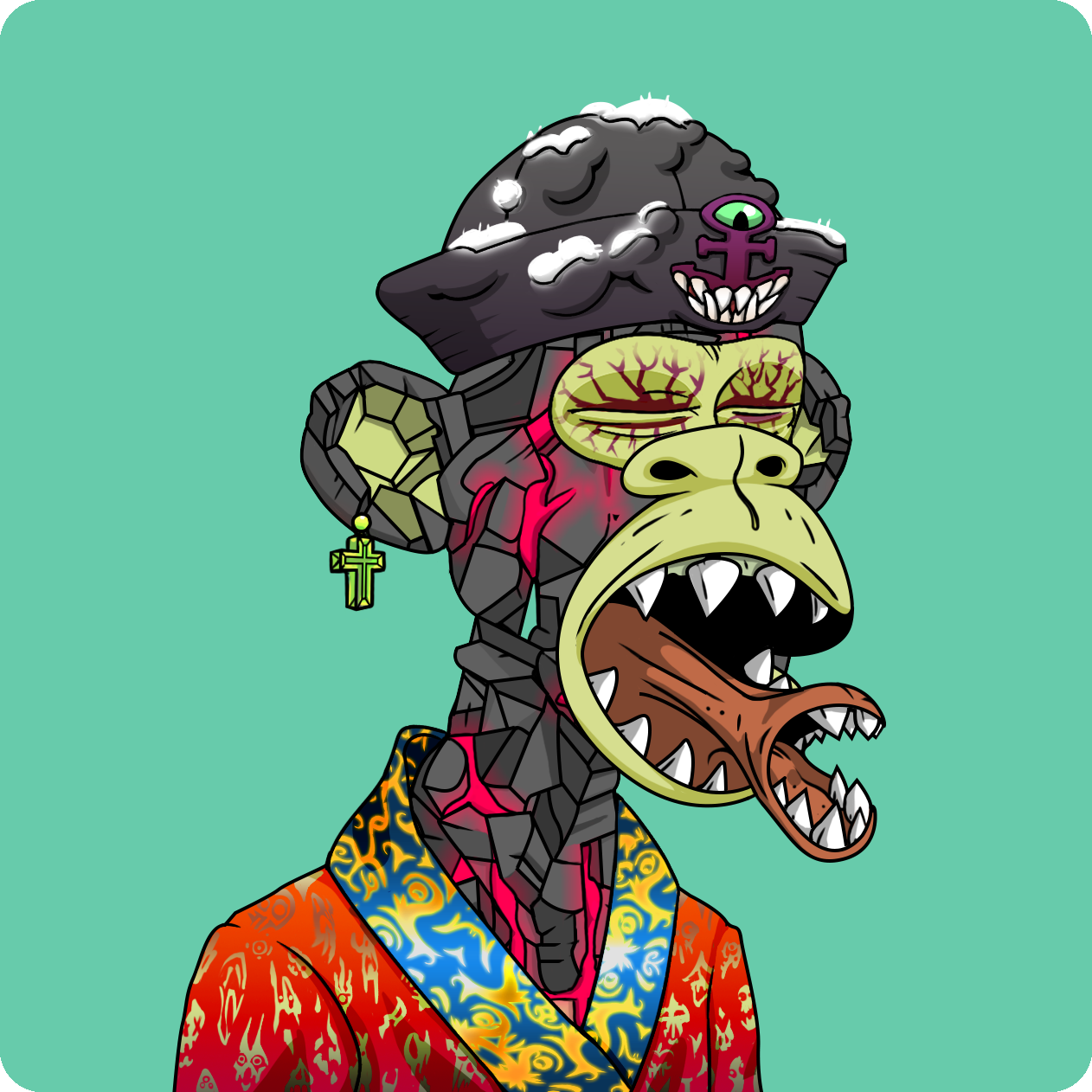 Yuga Labs - Mutant Ape Yacht Club - NFT # 16930