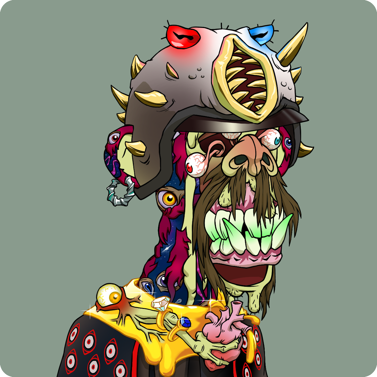 Yuga Labs - Mutant Ape Yacht Club - NFT # 25719