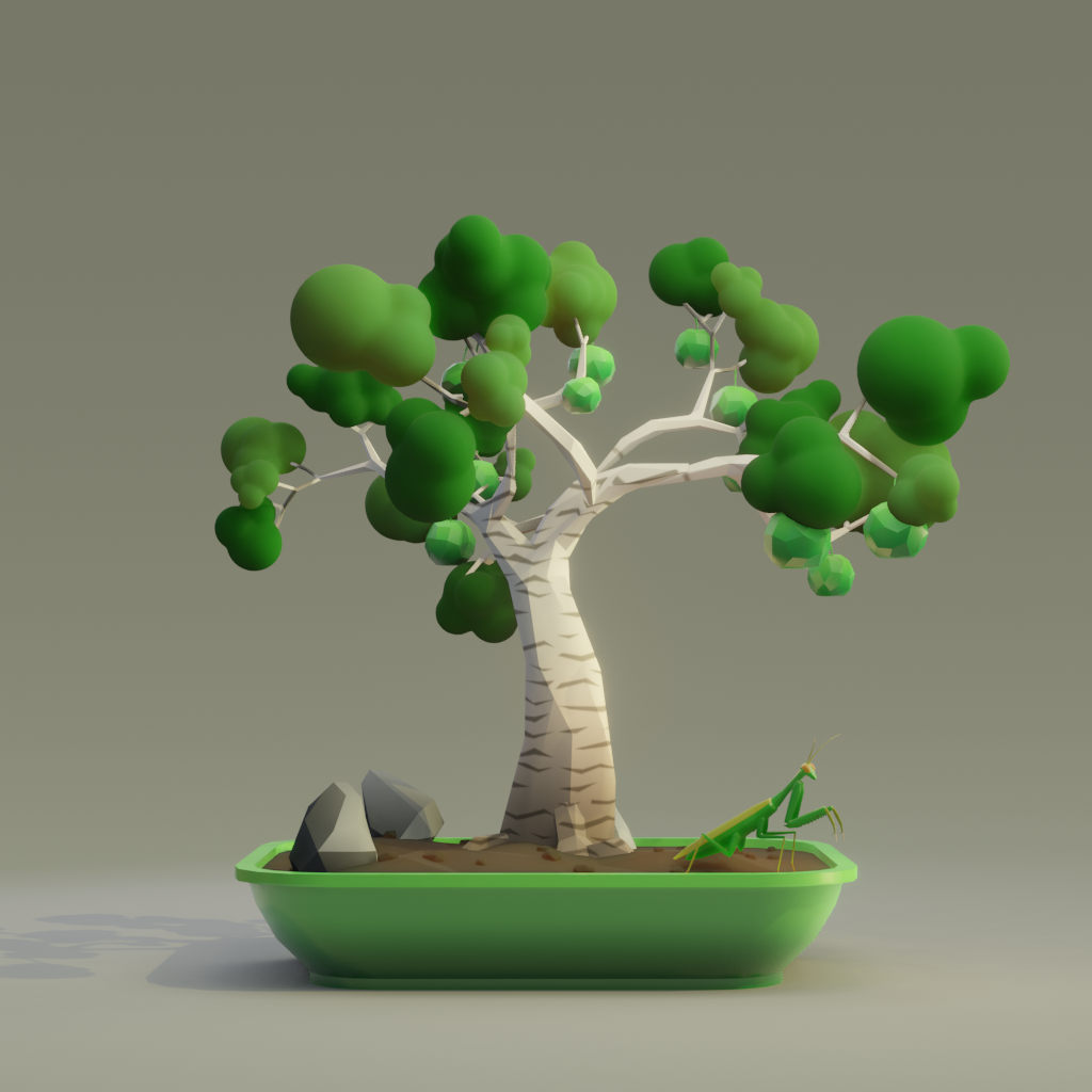 ZENFT Garden Society - Bonsai - Bonsai #8615 - NFT # 8615