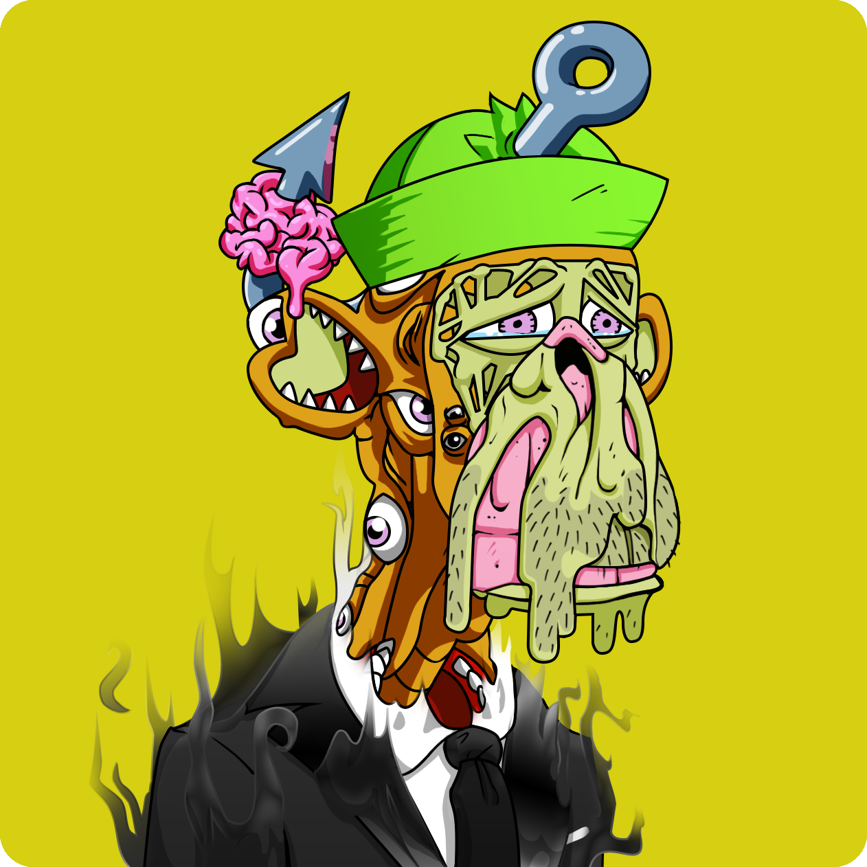 Yuga Labs - Mutant Ape Yacht Club - NFT # 28448