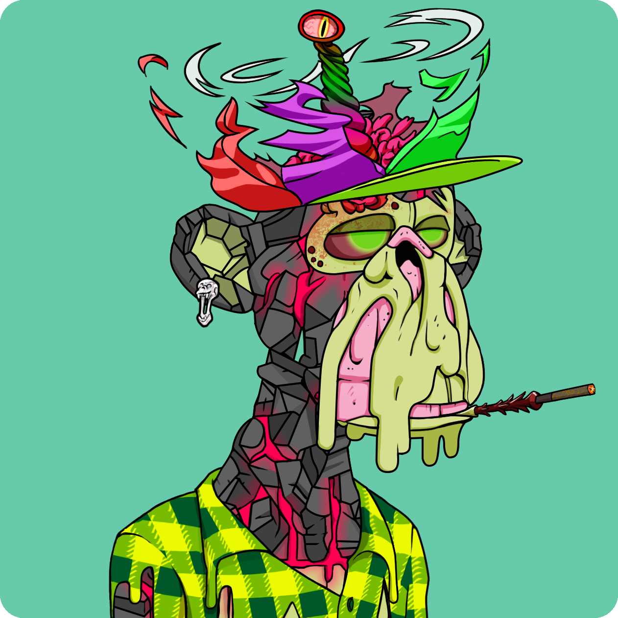 Yuga Labs - Mutant Ape Yacht Club - NFT # 2757