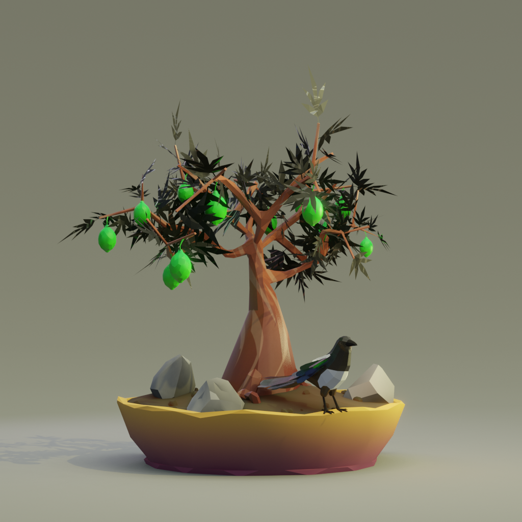 ZENFT Garden Society - Bonsai - Bonsai #8398 - NFT # 8398