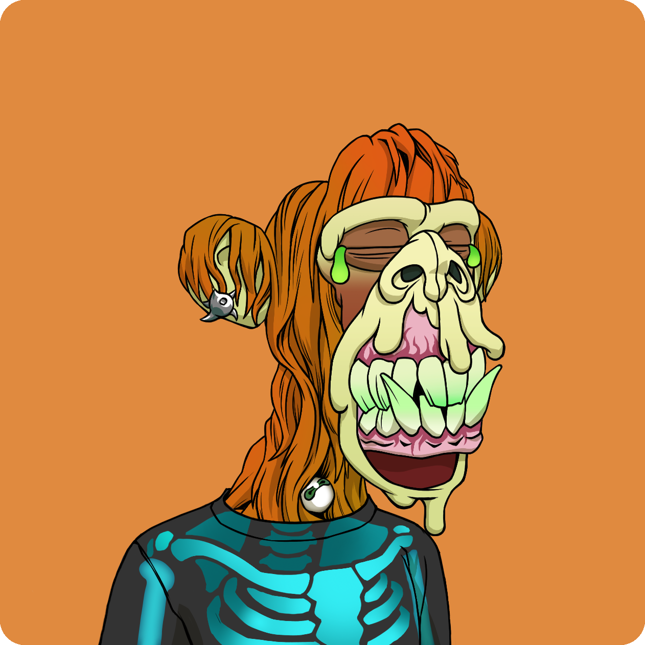 Yuga Labs - Mutant Ape Yacht Club - NFT # 7633