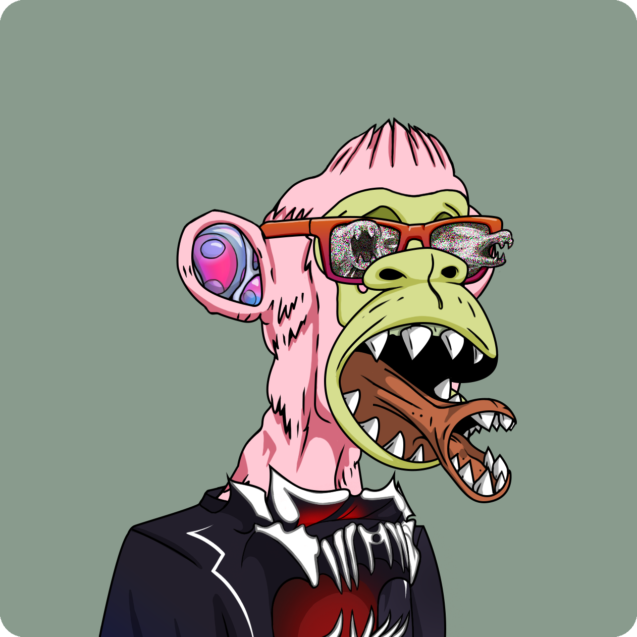 Yuga Labs - Mutant Ape Yacht Club - NFT # 17548