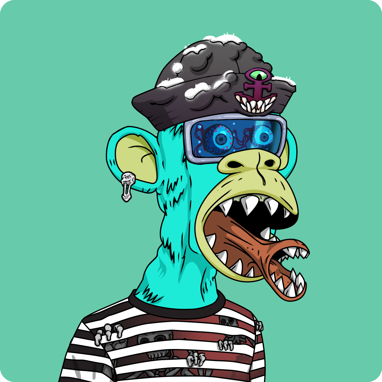 Yuga Labs - Mutant Ape Yacht Club - NFT # 25430