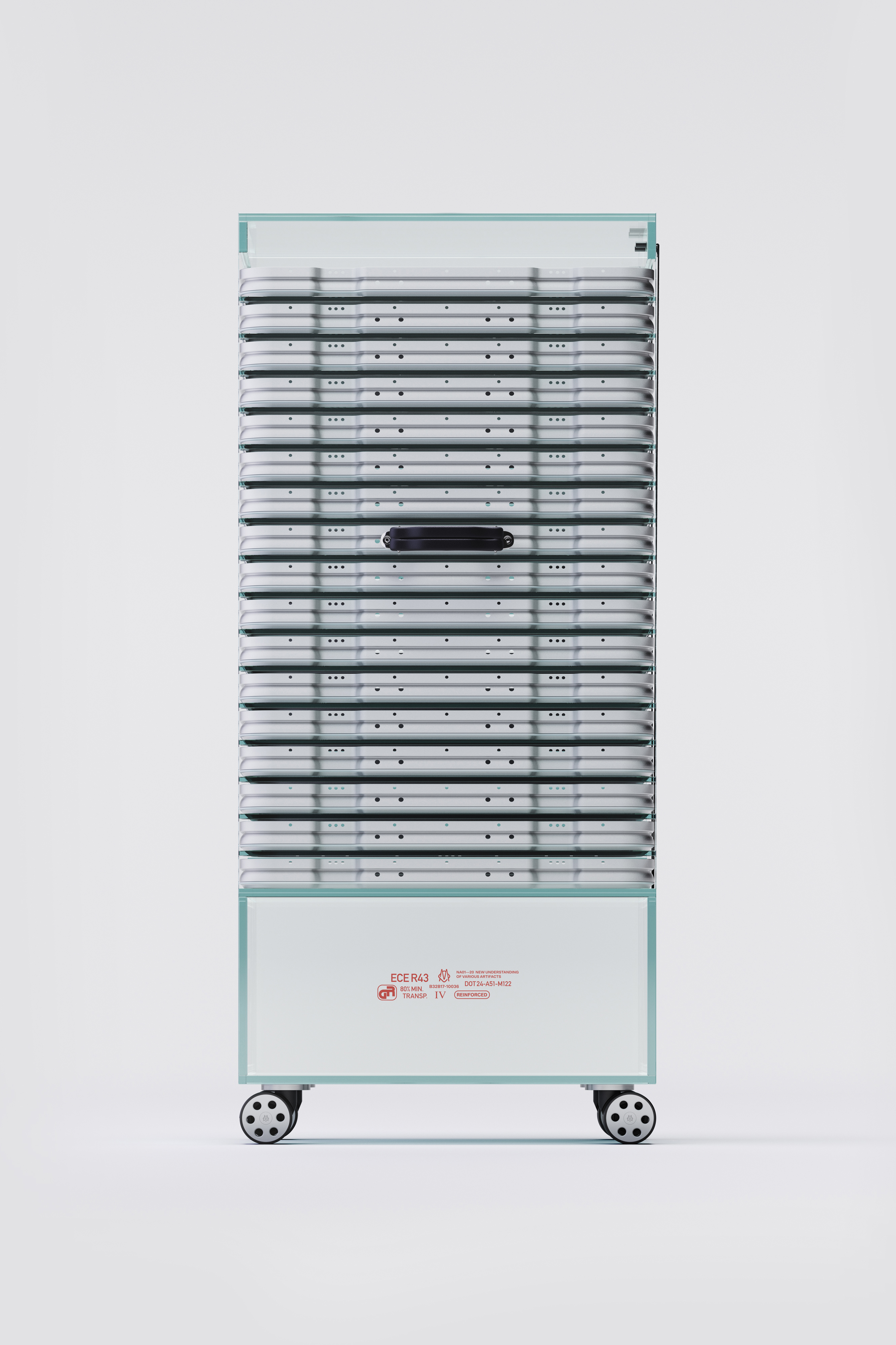 RIMOWA - Blueprints for the Metaverse - Rarible - RIMOWA x NUOVA NA–01-20 Glass Service Cart - NFT # 1