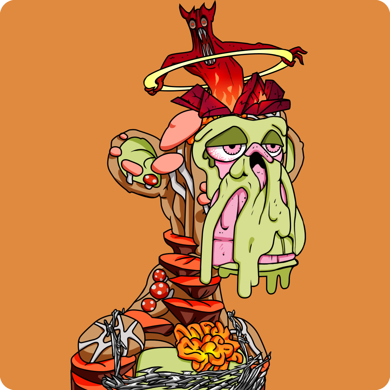 Yuga Labs - Mutant Ape Yacht Club - NFT # 3047