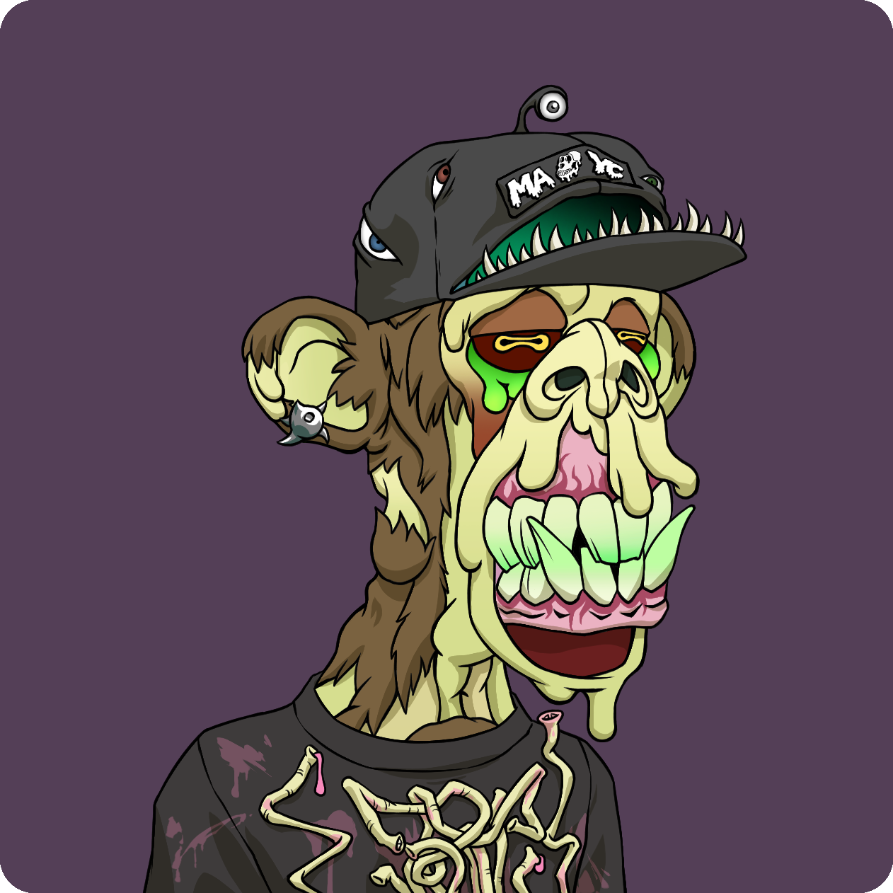 Yuga Labs - Mutant Ape Yacht Club - NFT # 13643