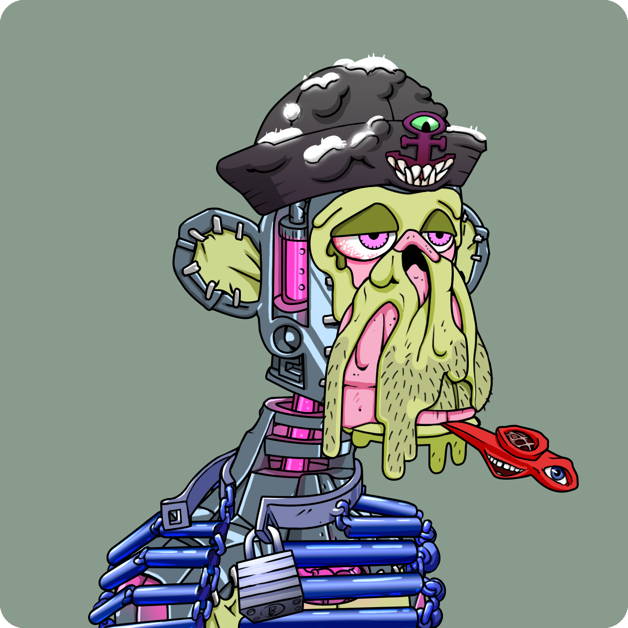 Yuga Labs - Mutant Ape Yacht Club - NFT # 25268