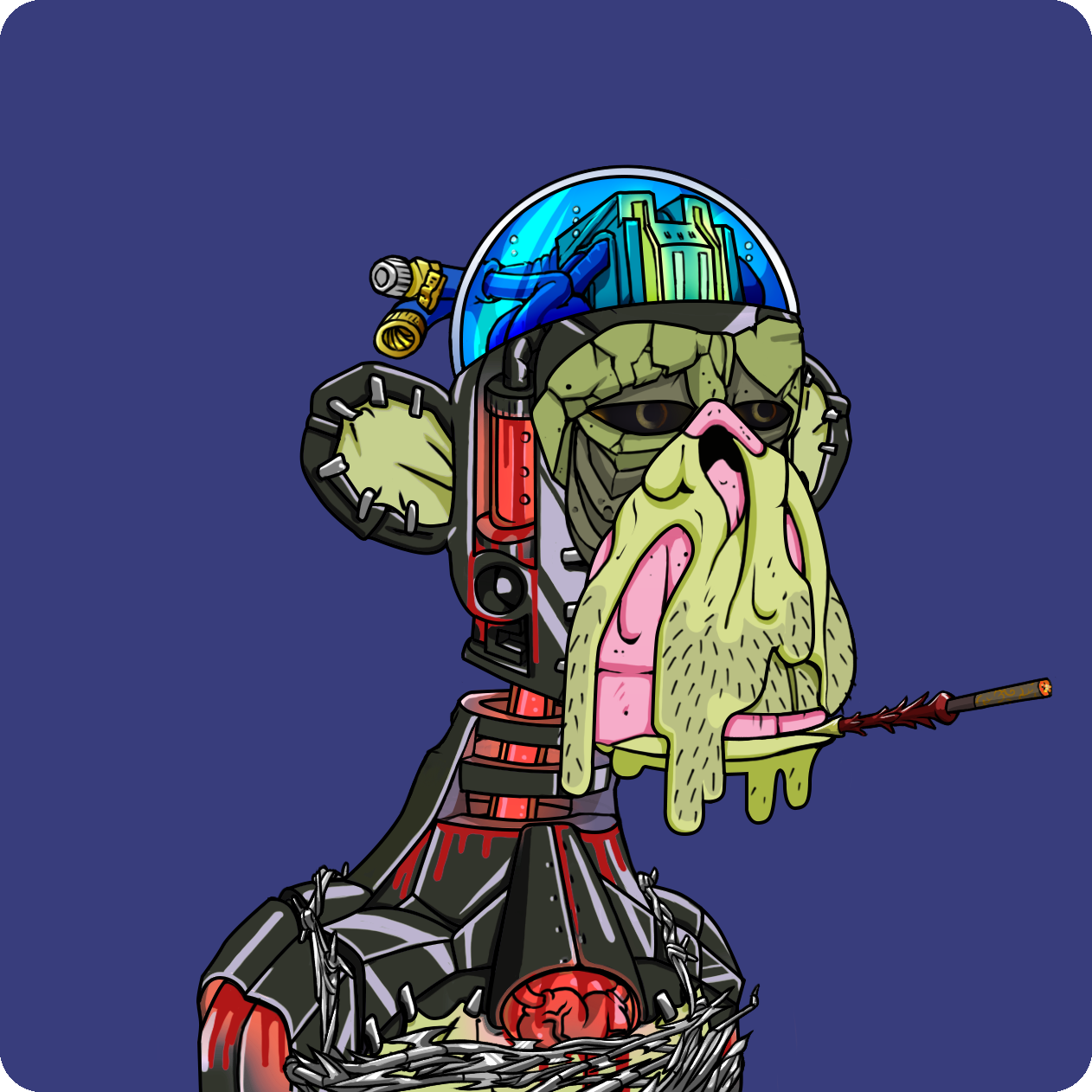 Yuga Labs - Mutant Ape Yacht Club - NFT # 11500