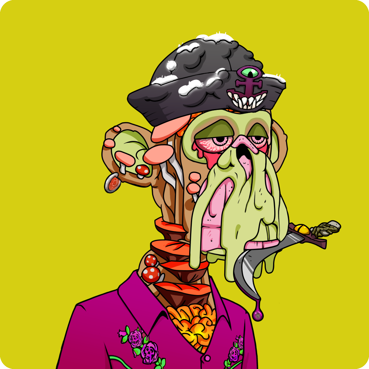 Yuga Labs - Mutant Ape Yacht Club - NFT # 23056