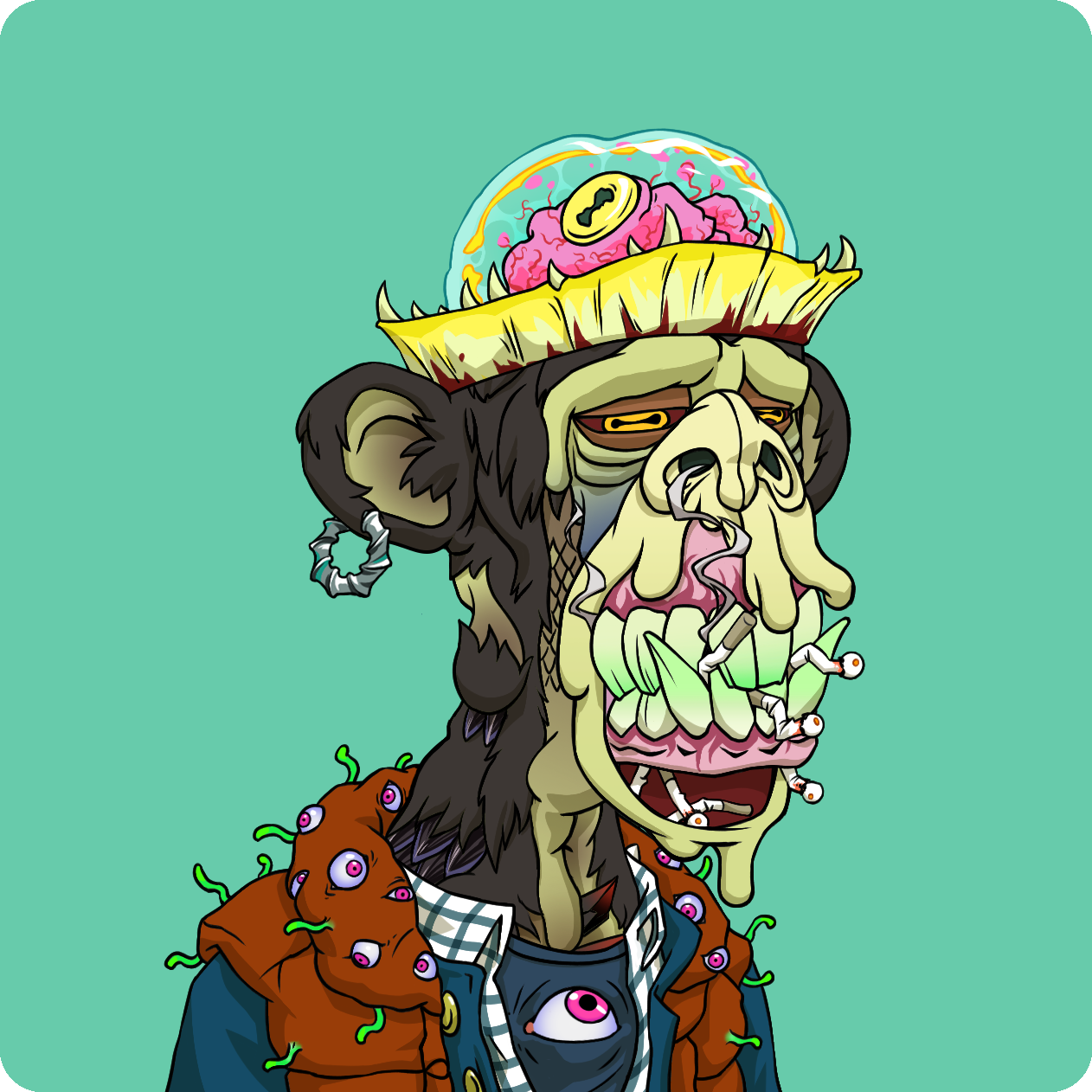 Yuga Labs - Mutant Ape Yacht Club - NFT # 7398