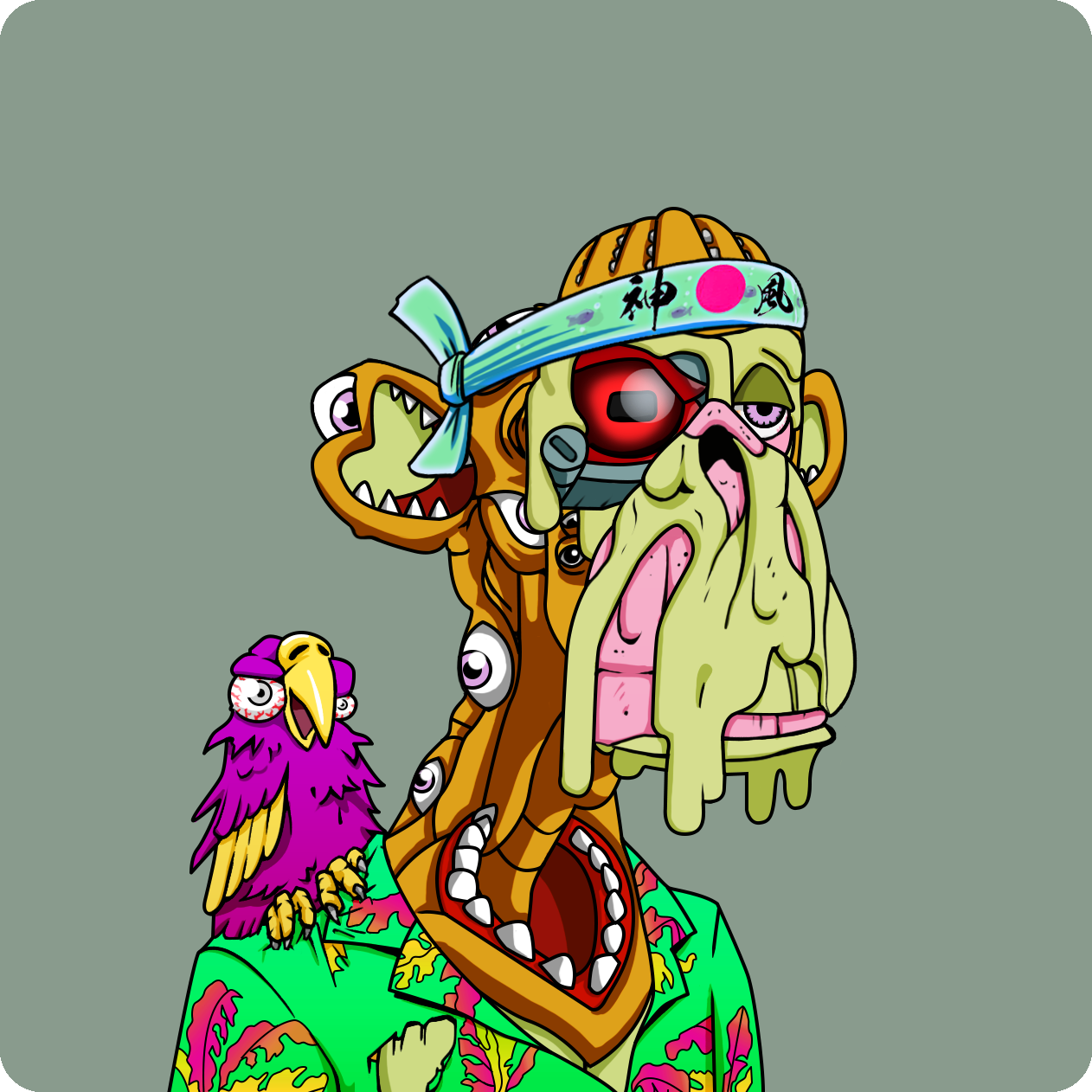 Yuga Labs - Mutant Ape Yacht Club - NFT # 24668