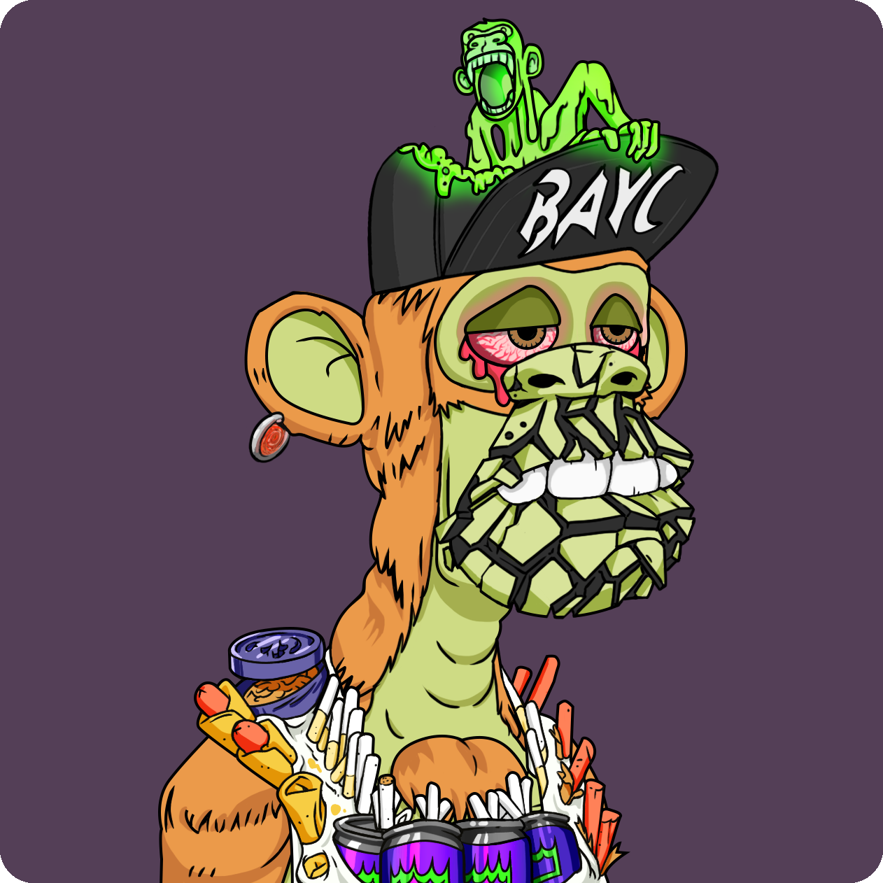 Yuga Labs - Mutant Ape Yacht Club - NFT # 24694