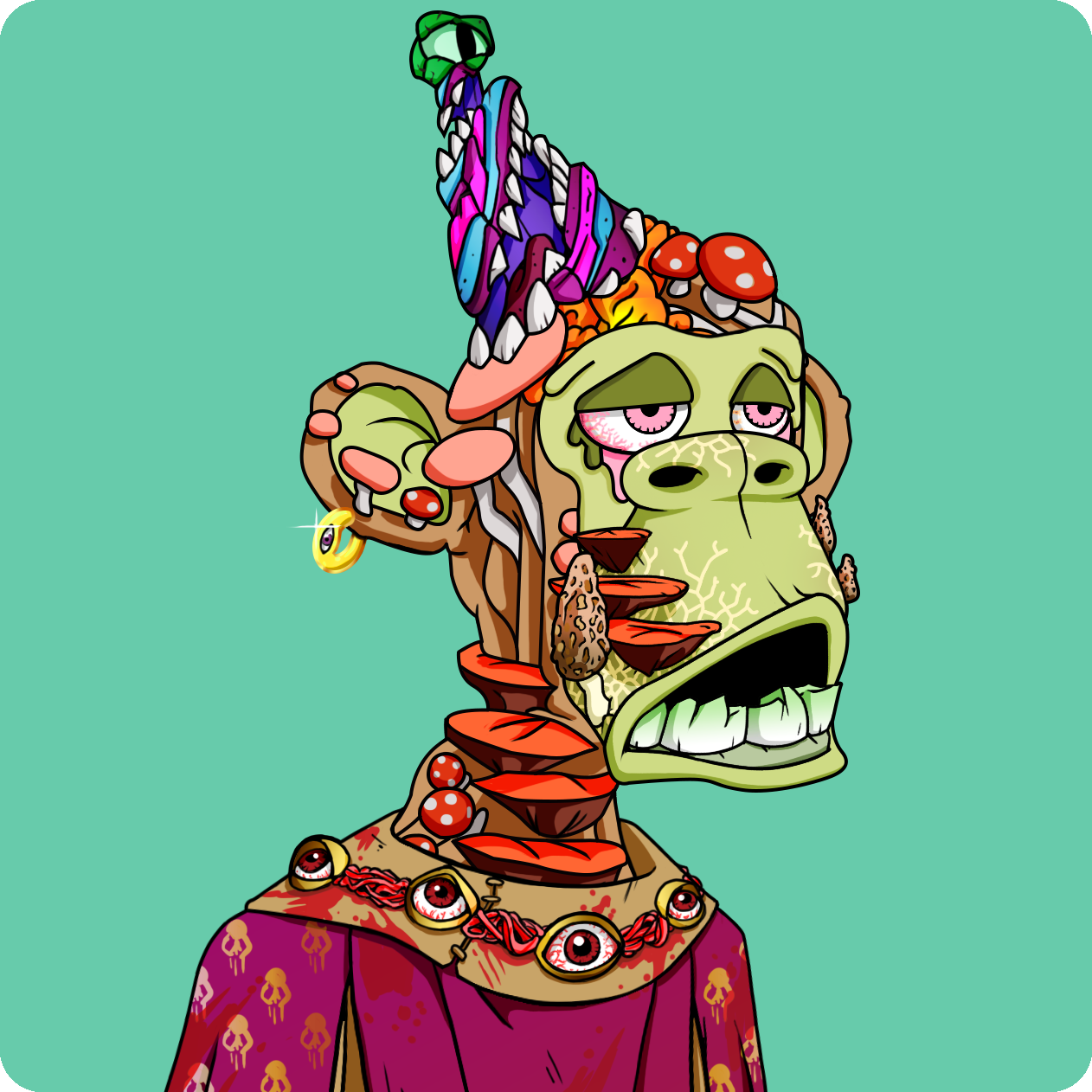 Yuga Labs - Mutant Ape Yacht Club - NFT # 3928