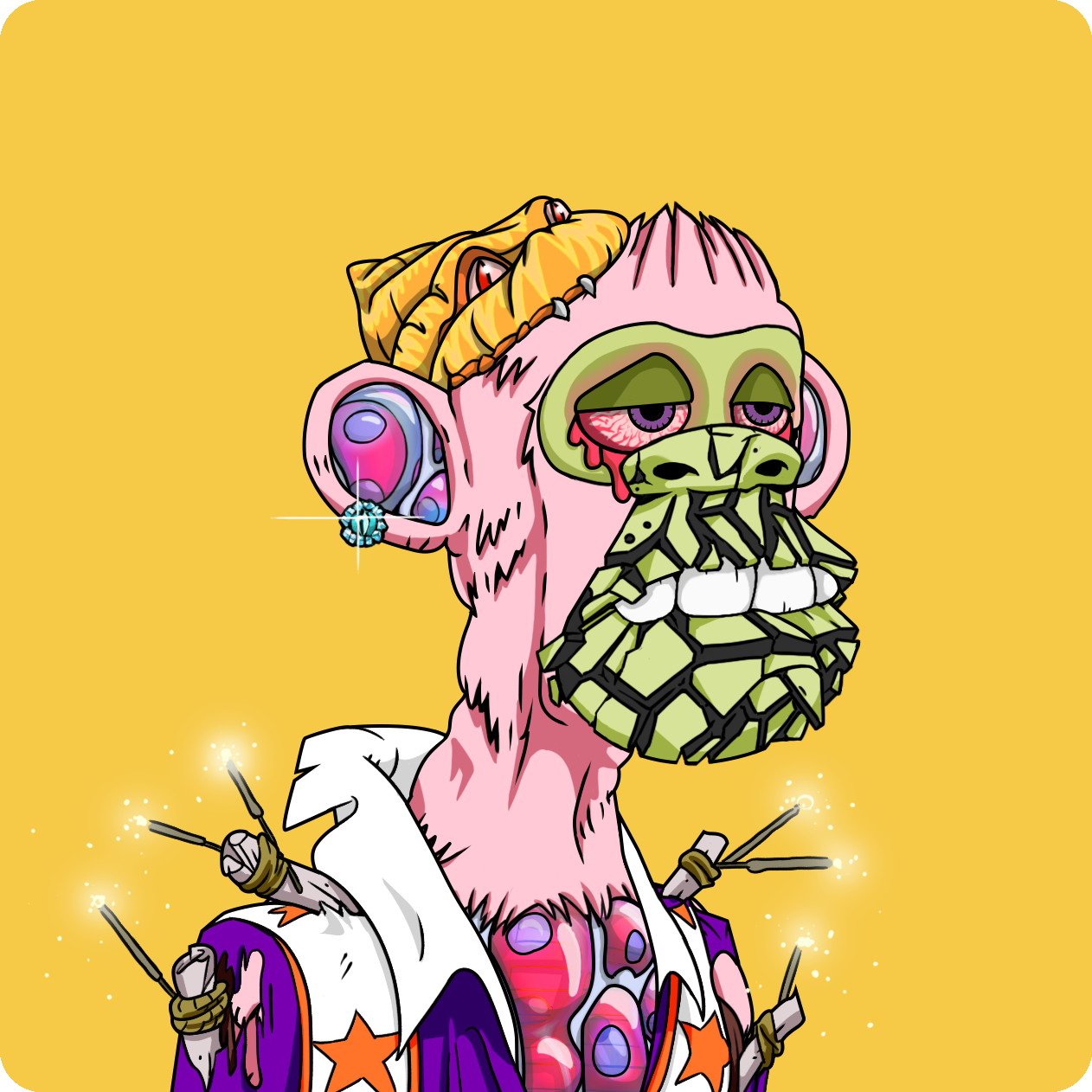 Yuga Labs - Mutant Ape Yacht Club - NFT # 10826