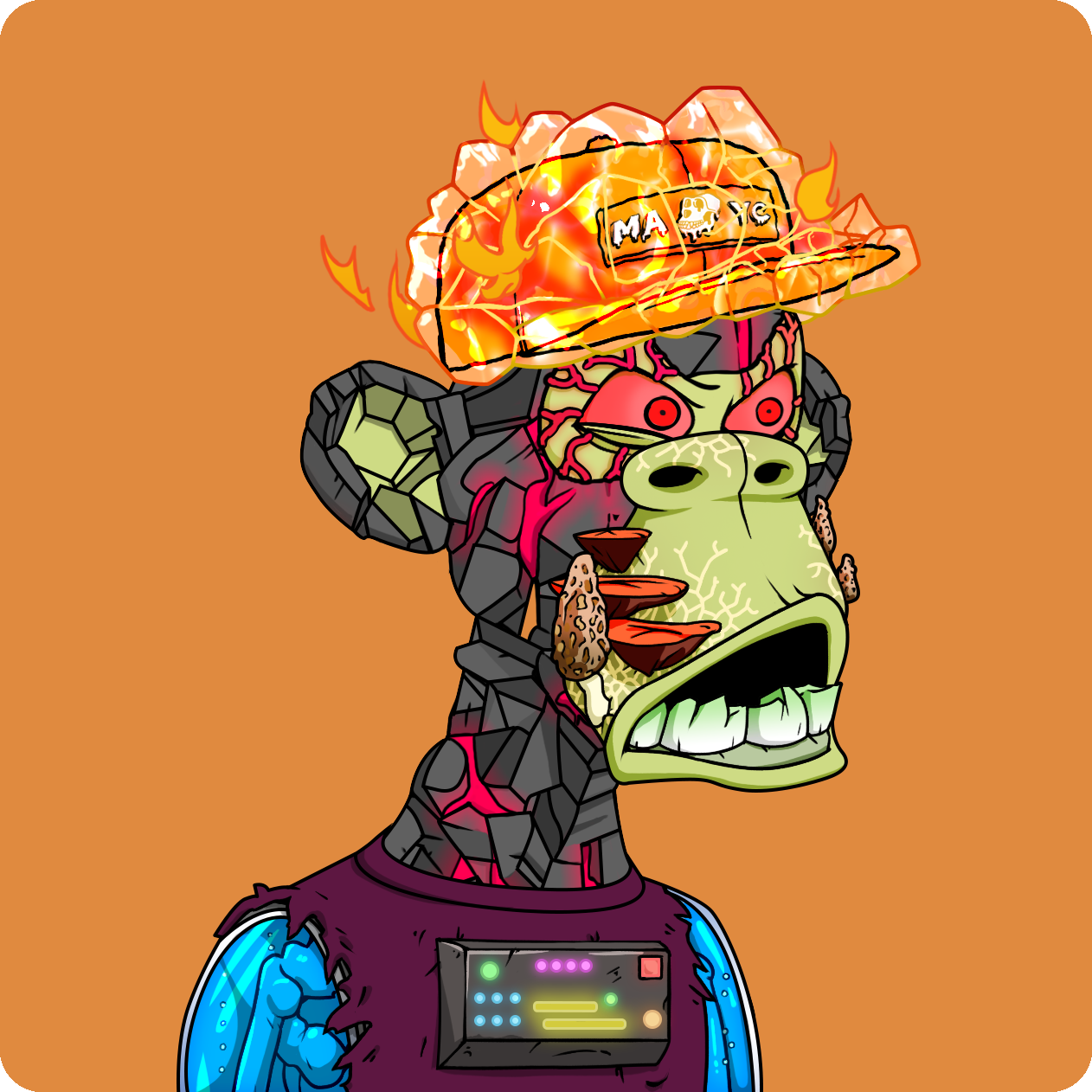 Yuga Labs - Mutant Ape Yacht Club - NFT # 9120