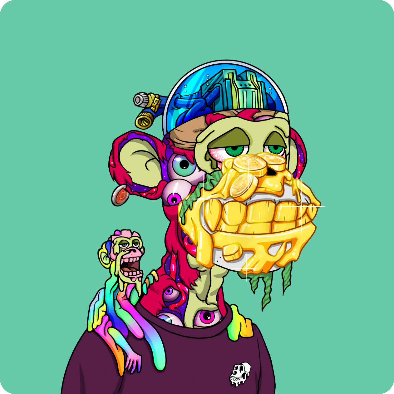 Yuga Labs - Mutant Ape Yacht Club - NFT # 8141