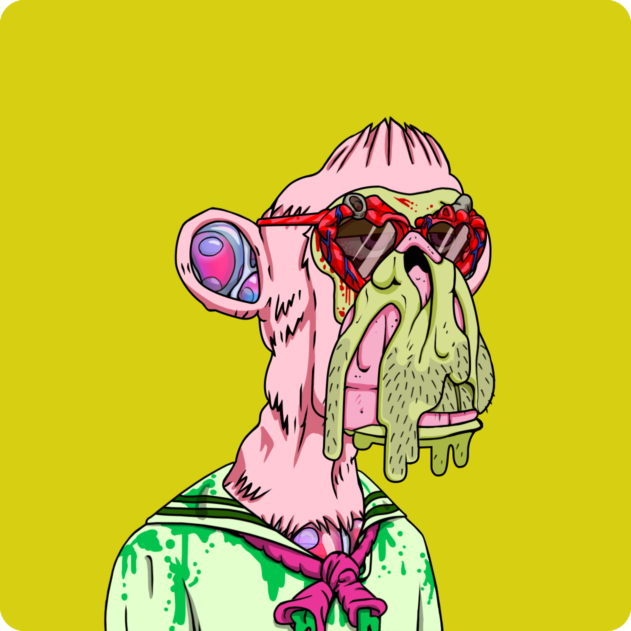 Yuga Labs - Mutant Ape Yacht Club - NFT # 2408