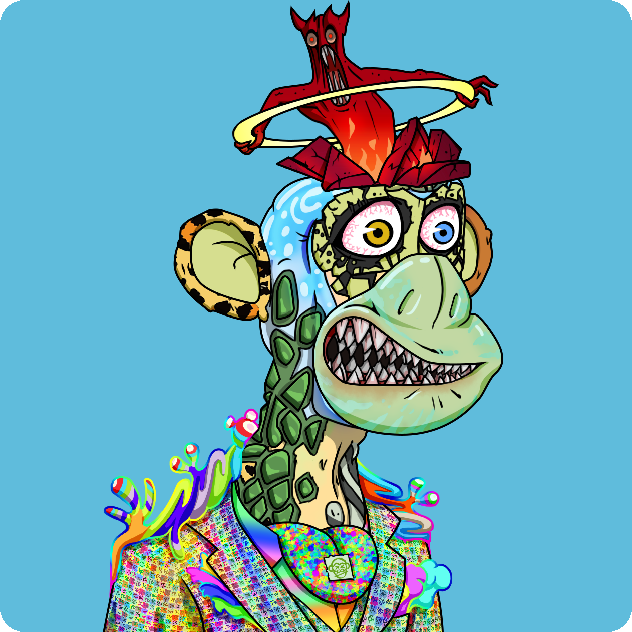 Yuga Labs - Mutant Ape Yacht Club - NFT # 19386