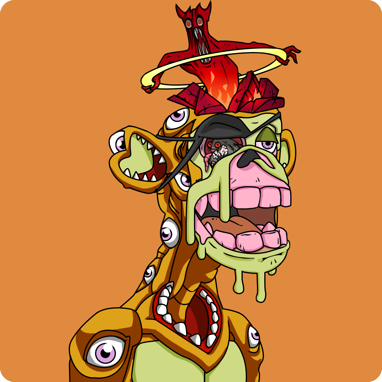 Yuga Labs - Mutant Ape Yacht Club - NFT # 9623