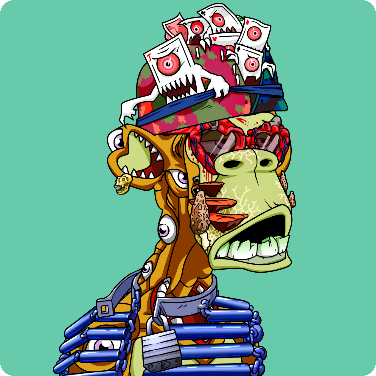 Yuga Labs - Mutant Ape Yacht Club - NFT # 13560