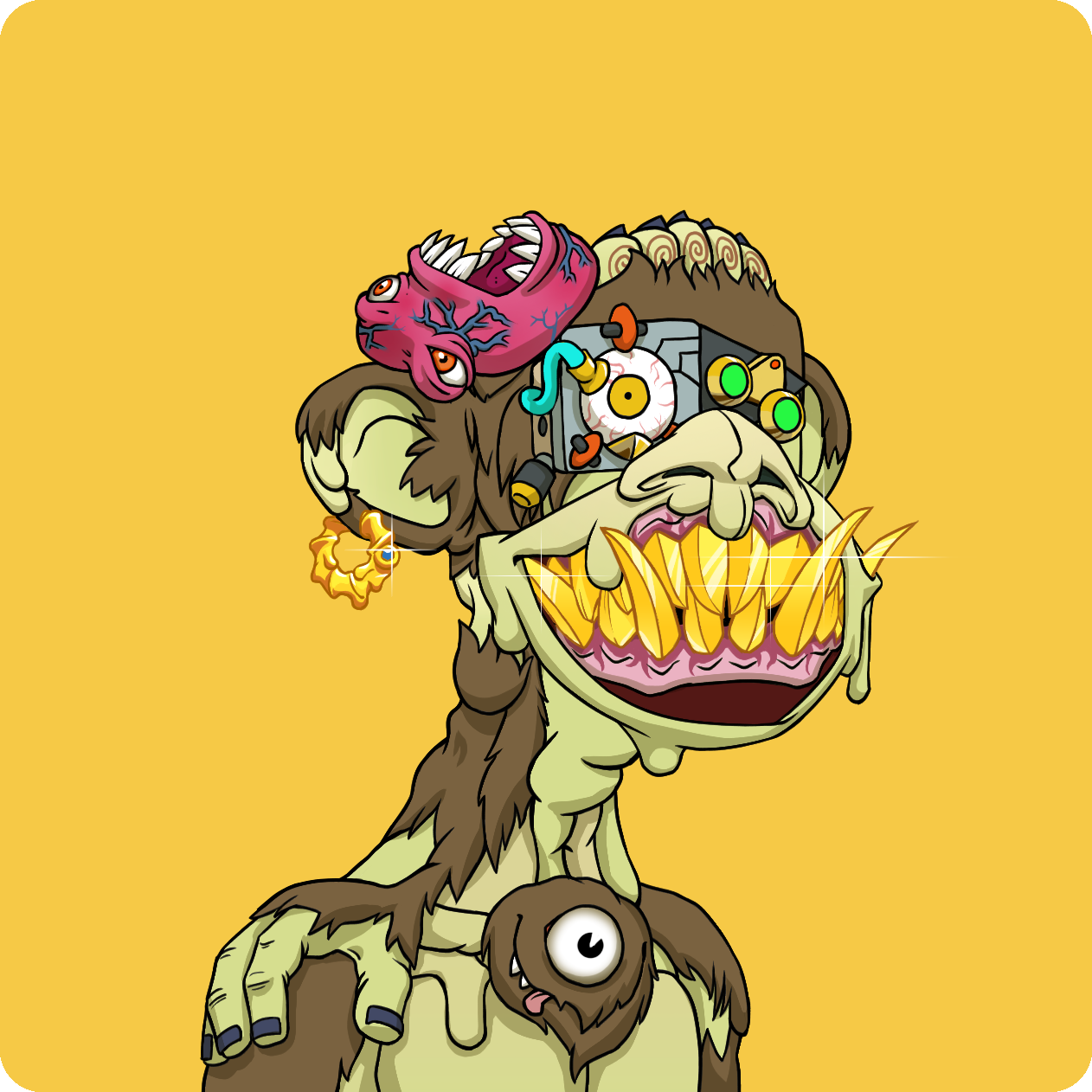 Yuga Labs - Mutant Ape Yacht Club - NFT # 9666