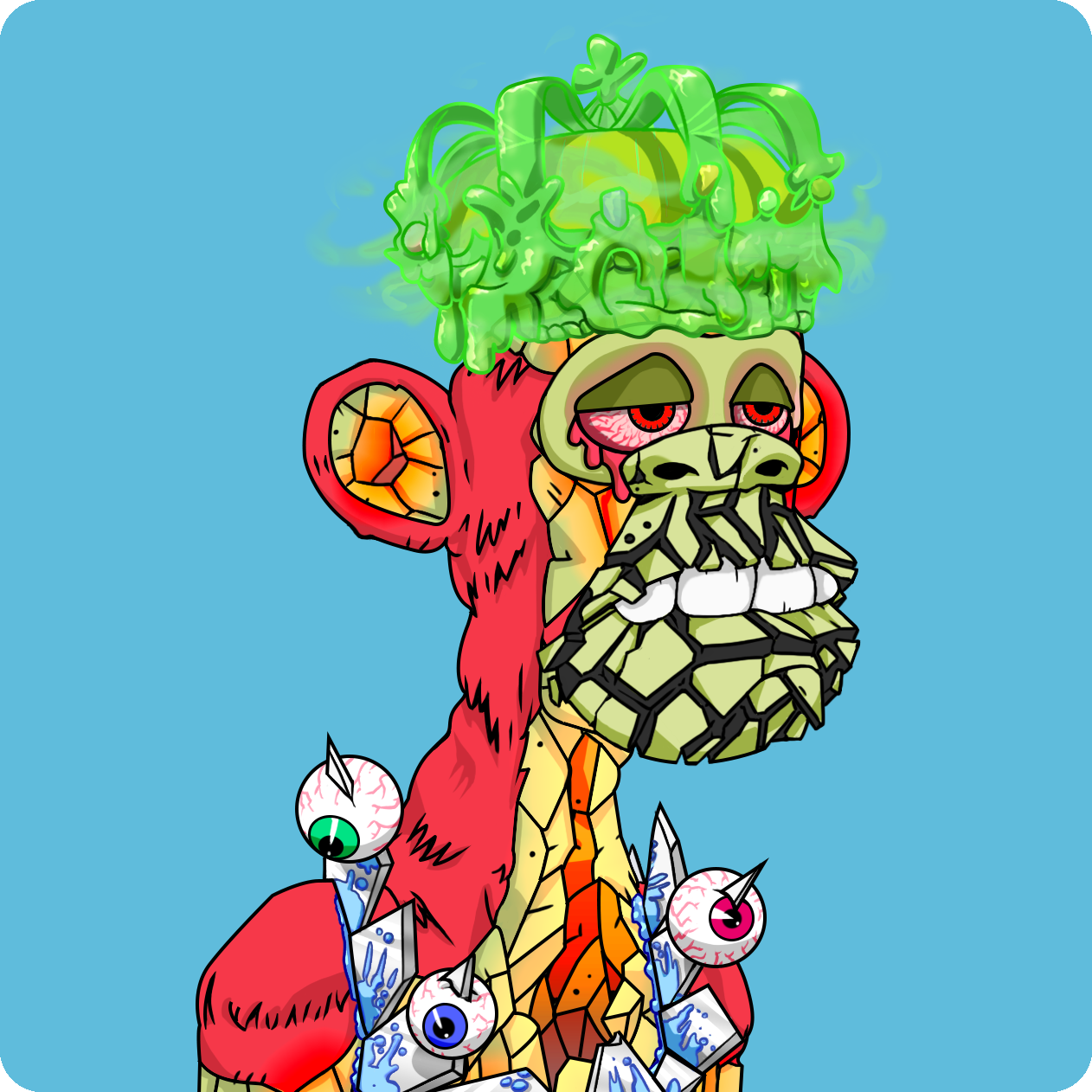 Yuga Labs - Mutant Ape Yacht Club - NFT # 6644