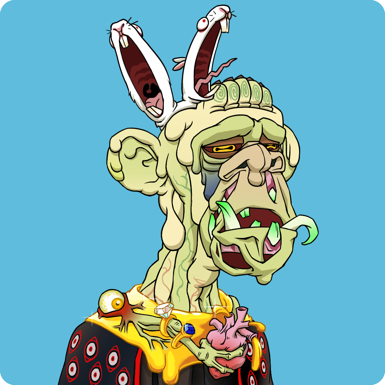 Yuga Labs - Mutant Ape Yacht Club - NFT # 18599