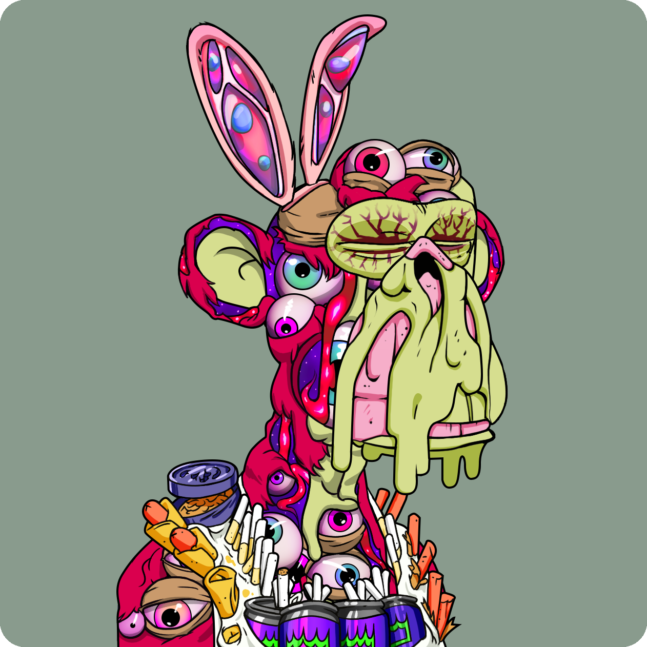 Yuga Labs - Mutant Ape Yacht Club - NFT # 20058