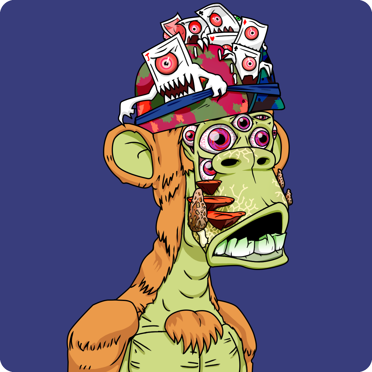 Yuga Labs - Mutant Ape Yacht Club - NFT # 18456