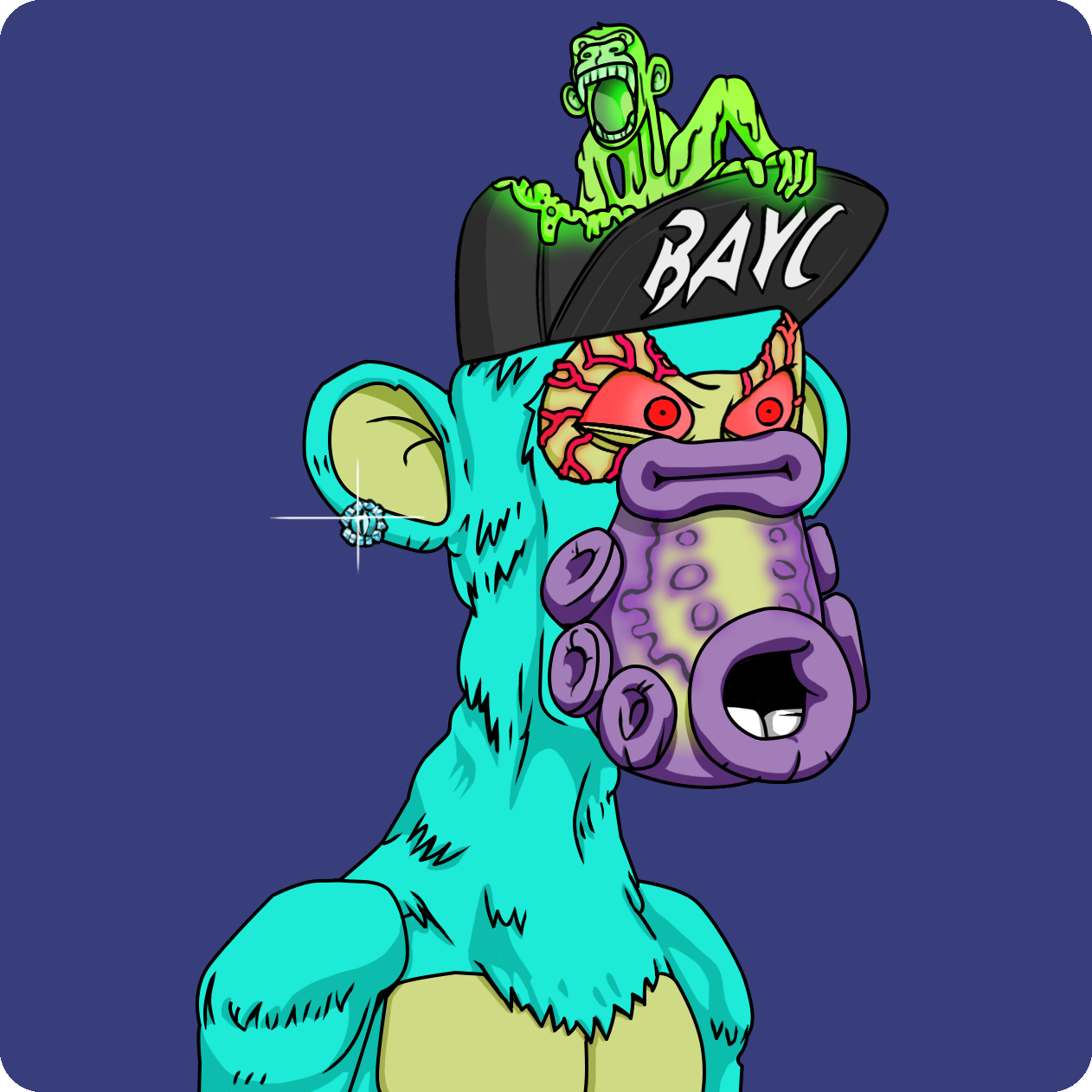 Yuga Labs - Mutant Ape Yacht Club - NFT # 8701