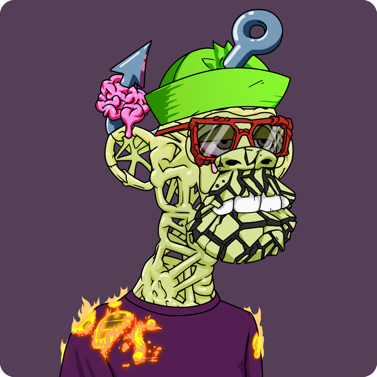 Yuga Labs - Mutant Ape Yacht Club - NFT # 9193