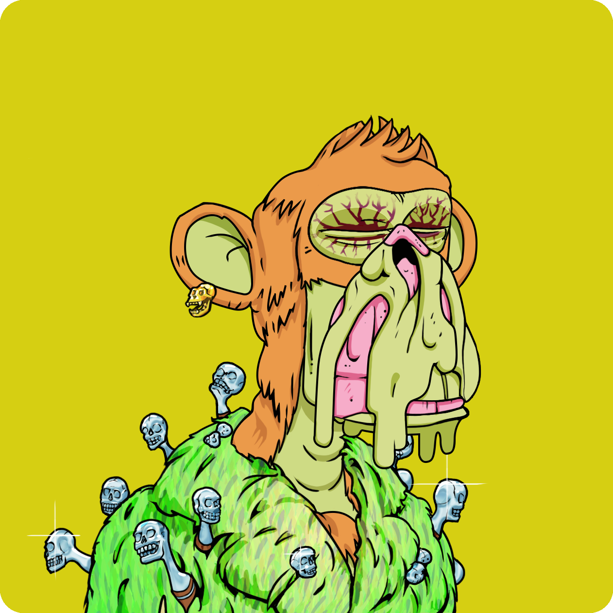 Yuga Labs - Mutant Ape Yacht Club - NFT # 22240