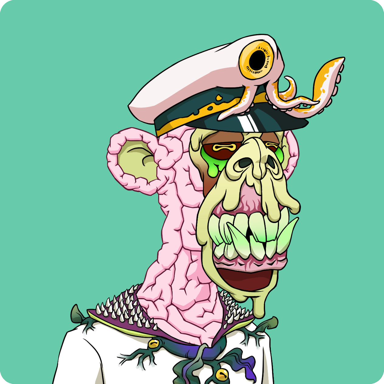 Yuga Labs - Mutant Ape Yacht Club - NFT # 5525