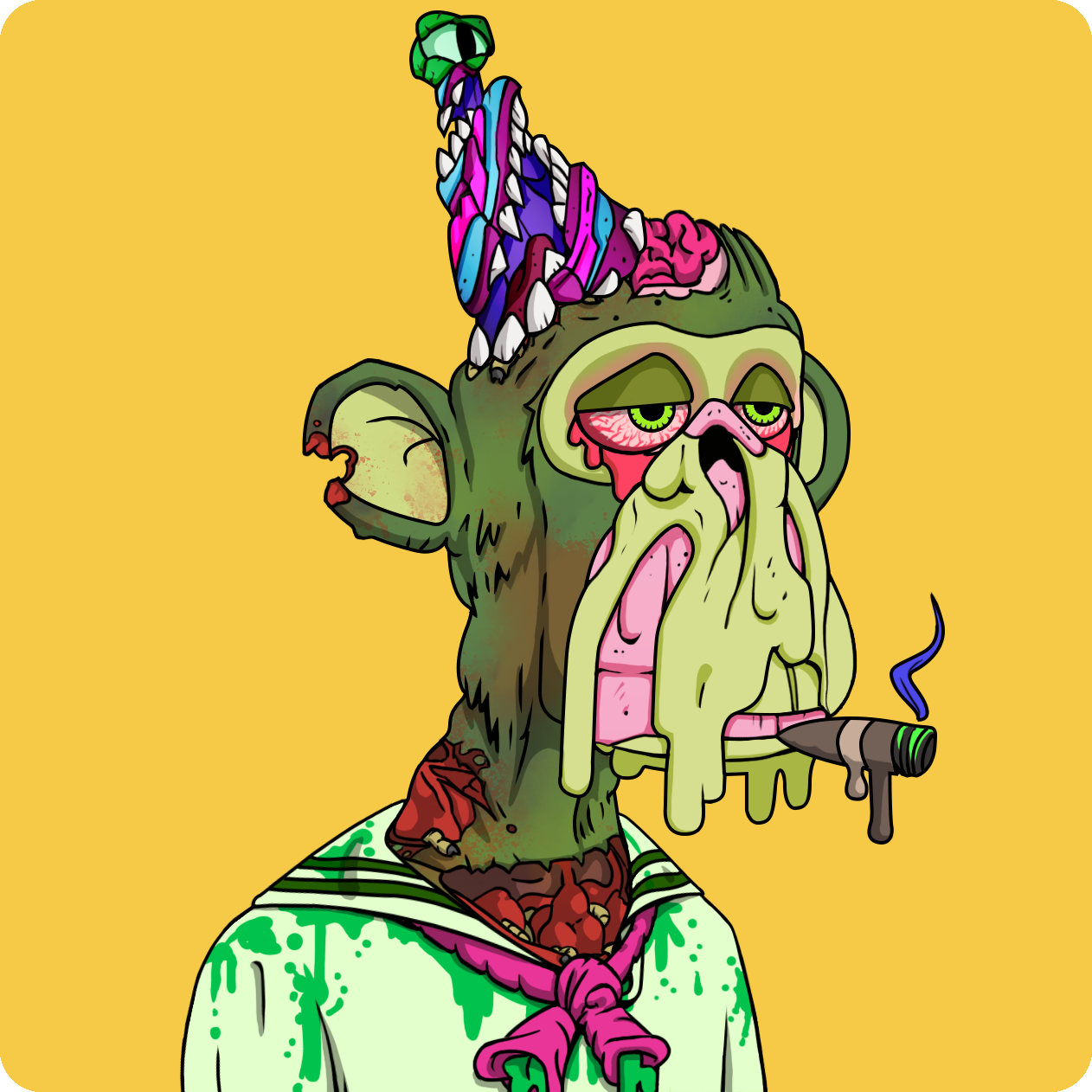 Yuga Labs - Mutant Ape Yacht Club - NFT # 5136