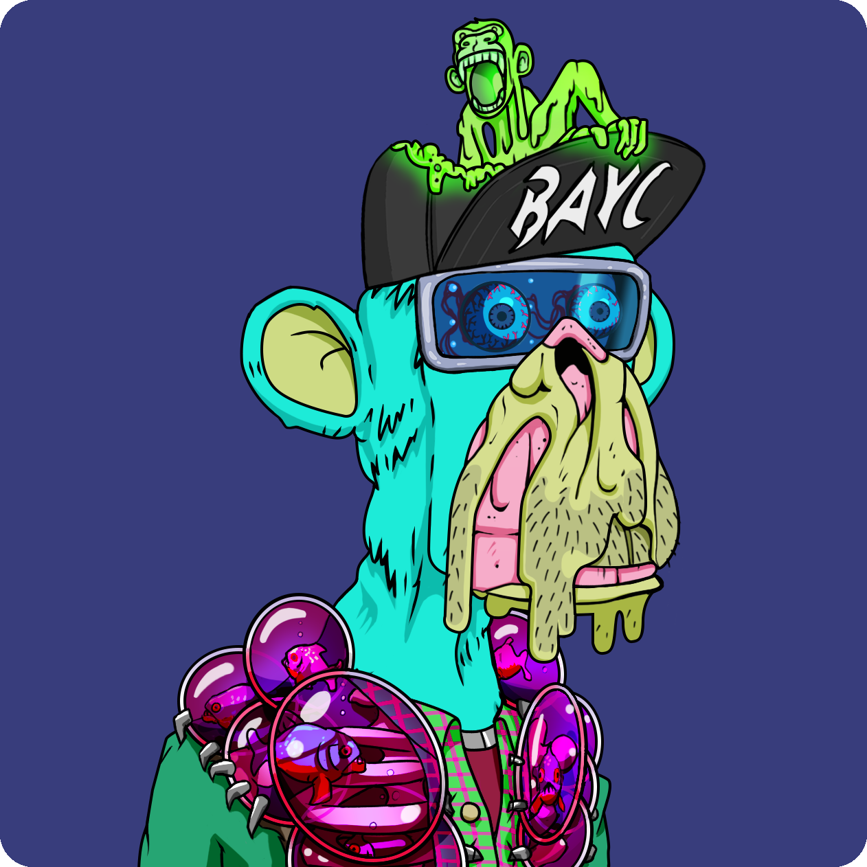 Yuga Labs - Mutant Ape Yacht Club - NFT # 4662