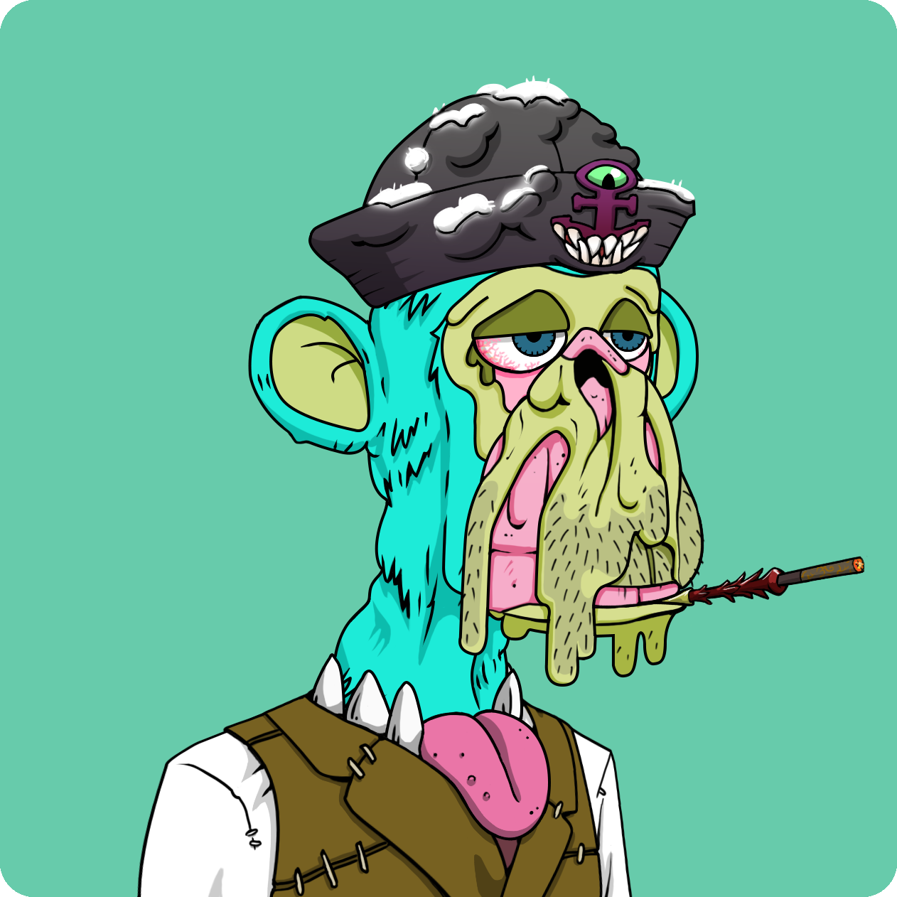 Yuga Labs - Mutant Ape Yacht Club - NFT # 17588