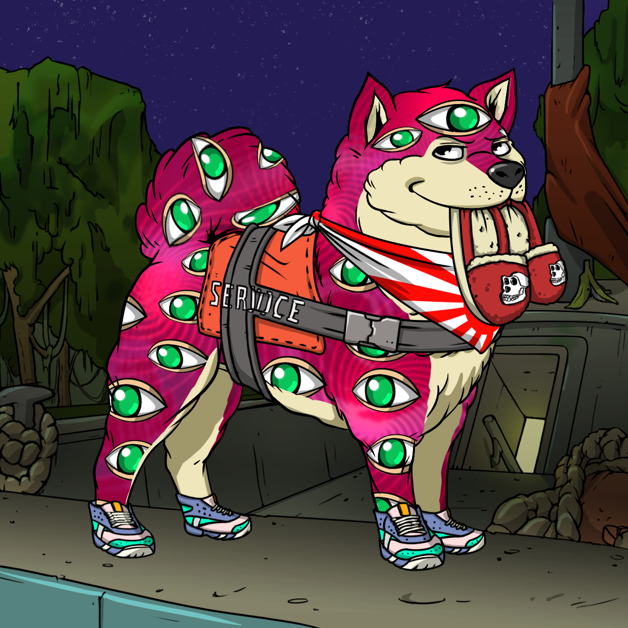 Yuga Labs - Bored Ape Kennel Club - NFT # 7332