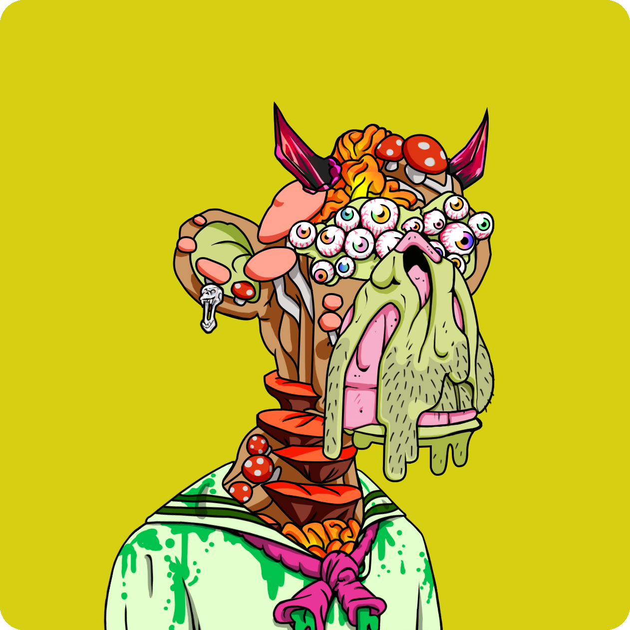 Yuga Labs - Mutant Ape Yacht Club - NFT # 29858