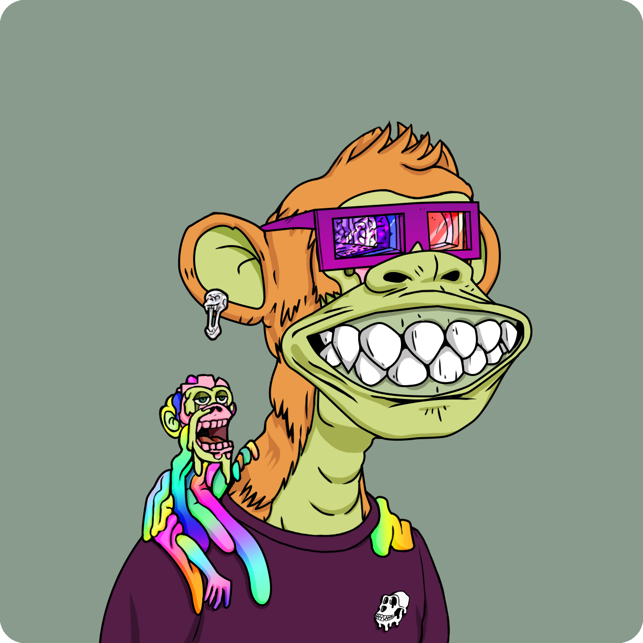 Yuga Labs - Mutant Ape Yacht Club - NFT # 17178