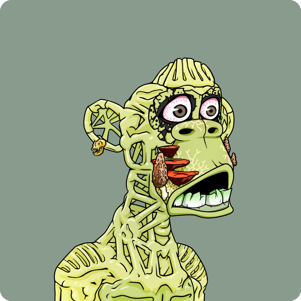 Yuga Labs - Mutant Ape Yacht Club - NFT # 7454