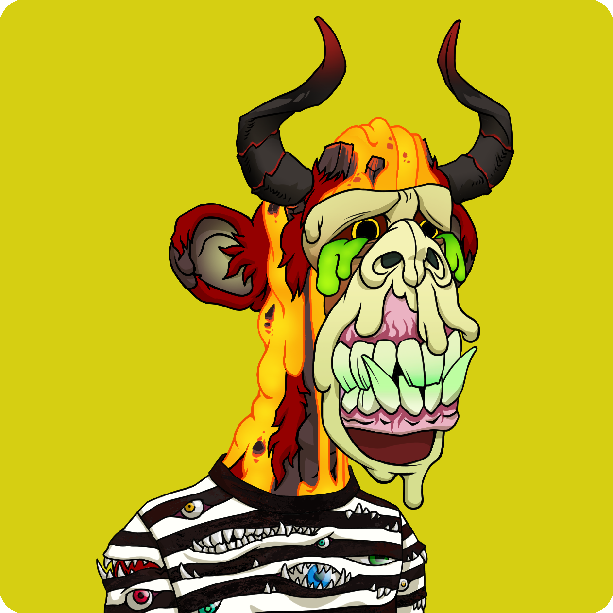 Yuga Labs - Mutant Ape Yacht Club - NFT # 5643