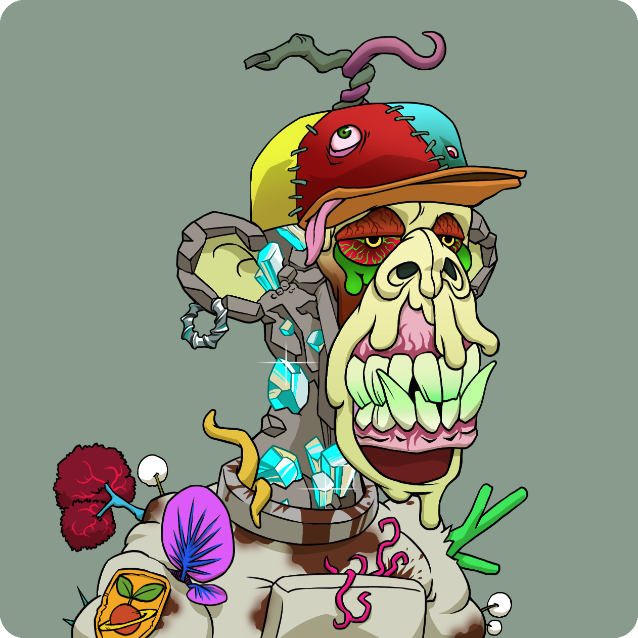 Yuga Labs - Mutant Ape Yacht Club - NFT # 12713